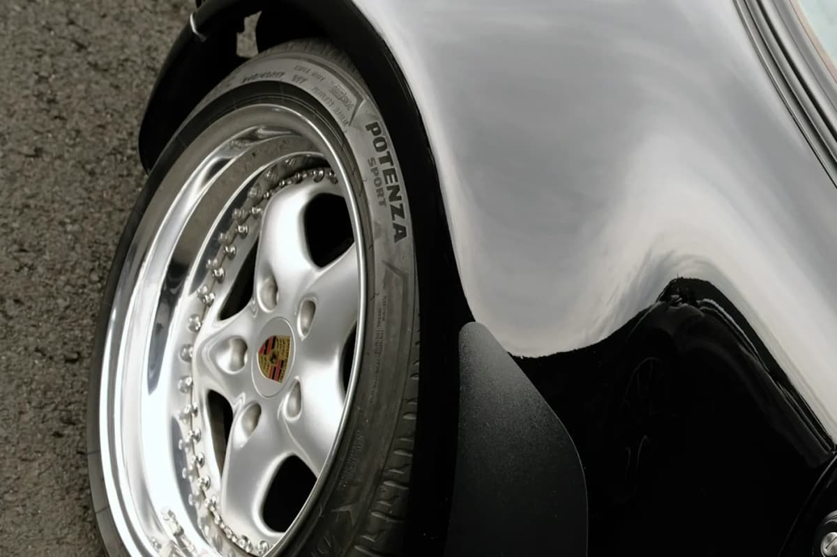 Mirror-gloss luxury paint after a South Florida mobile detail